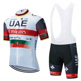 Combinaison Cycliste + Cuissard à Bretelles 2021 UAE Team Emirates N001